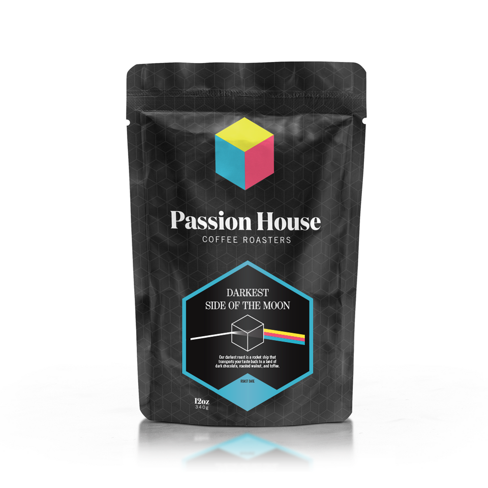 Darkest Side of the Moon Coffee Bag - Dark Chocolate, Roasted Walnut, Toffee - Ambient Genre